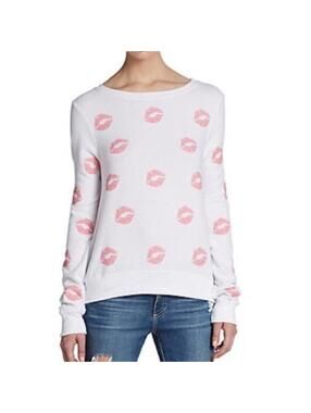 Wildfox Covered in Kisses Sweatshirt